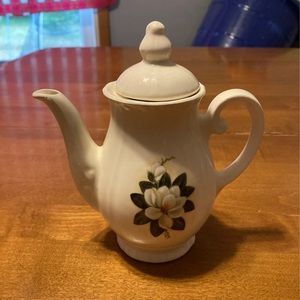Vintage Mini 6.5" ceramic teapot by best of friends inc USA